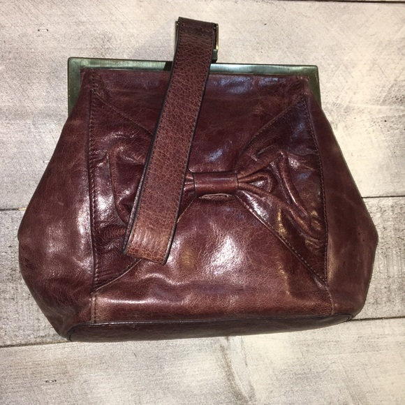 HOBO Handbags - HOBO Leather Wristlet or Clutch with Bow